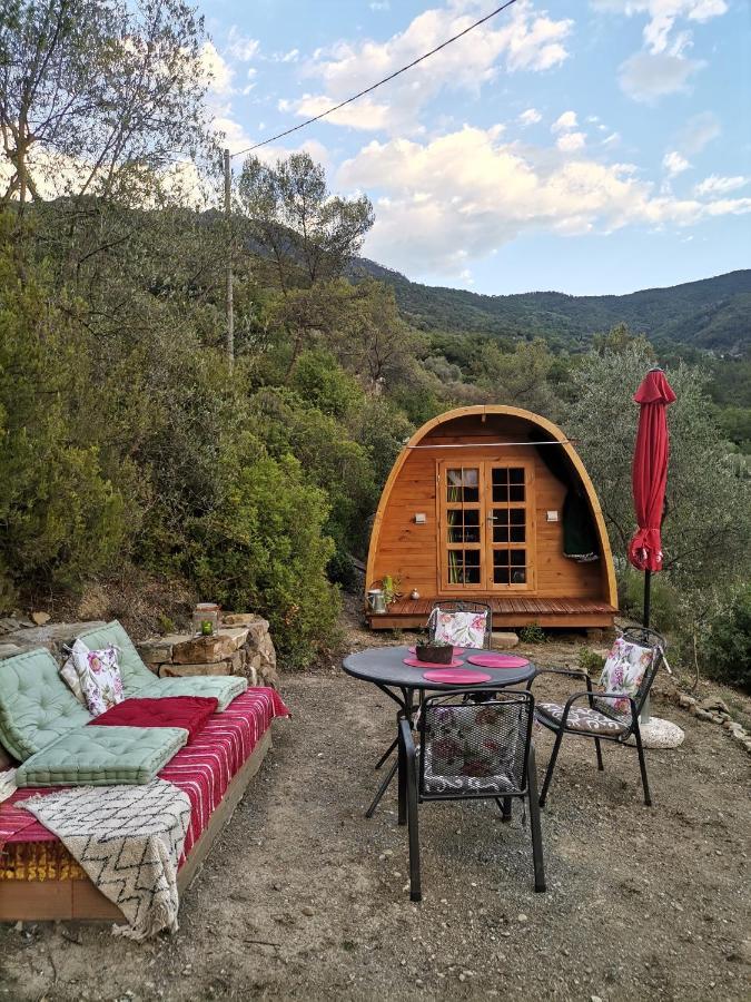 Tiny Cottage Casa Uccello Apricale Extérieur photo